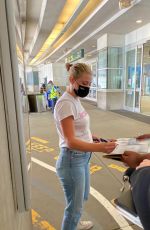 LILI REINHART at Airport in Vancouver 08/23/2020