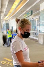 LILI REINHART at Airport in Vancouver 08/23/2020