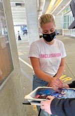 LILI REINHART at Airport in Vancouver 08/23/2020