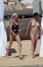 LILLY BECKER in Swimsuit at a Beach in Sardinia 08/07/2020