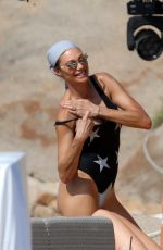 LILLY BECKER in Swimsuit on the Beach in Italy 08/07/2020