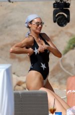 LILLY BECKER in Swimsuit on the Beach in Italy 08/07/2020
