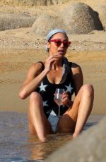 LILLY BECKER in Swimsuit on the Beach in Italy 08/07/2020