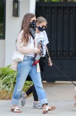 LILY COLLINS Out and About in Beverly Hills 08/21/2020
