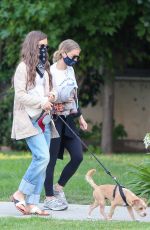 LILY COLLINS Out and About in Beverly Hills 08/21/2020