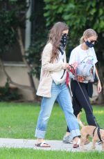 LILY COLLINS Out and About in Beverly Hills 08/21/2020