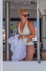 LINDSEY VONN in Swimsuit a a Yacht in Cabo San Lucas 08/15/2020