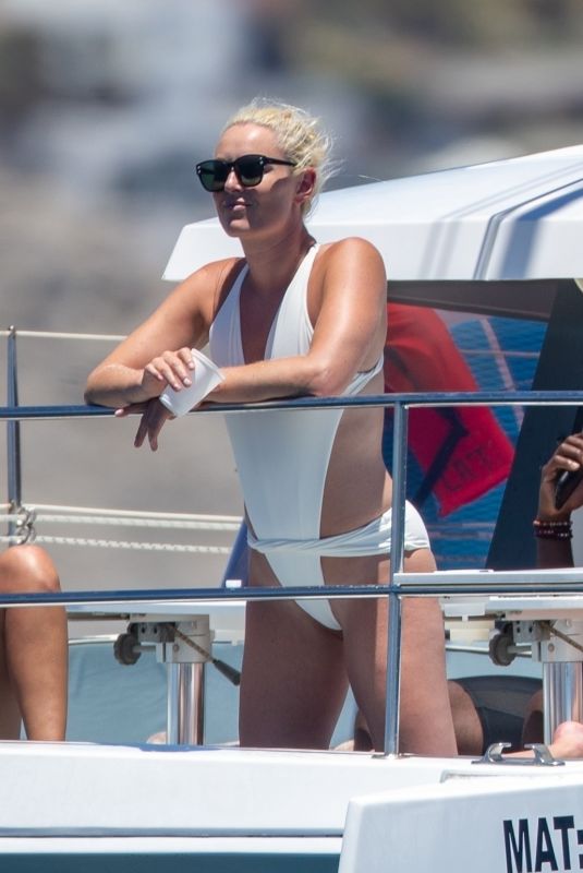 LINDSEY VONN in Swimsuit a a Yacht in Cabo San Lucas 08/15/2020