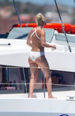 LINDSEY VONN in Swimsuit a a Yacht in Cabo San Lucas 08/15/2020