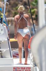 LINDSEY VONN in Swimsuit a a Yacht in Cabo San Lucas 08/15/2020