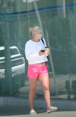 LINDSEY VONN Leaves a Salon in Los Angeles 08/19/2020