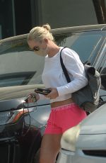 LINDSEY VONN Leaves a Salon in Los Angeles 08/19/2020