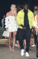 LINDSEY VONN Out for Dinner in Malibu 08/21/2020