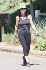 LISA RINNA Out Hiking in Studio City 08/08/2020