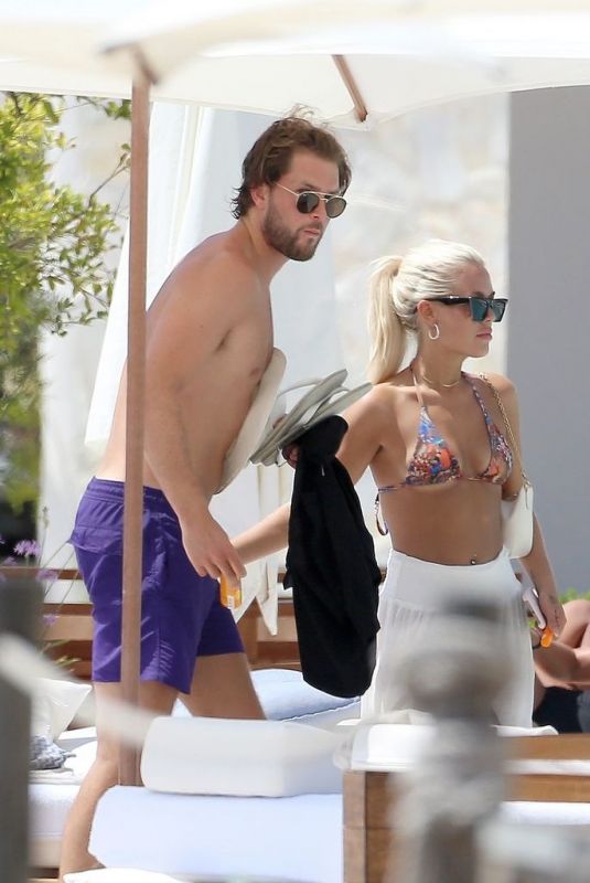 LOTTIE TOMLINSON and Lewis Burton on Vacation in Spain 08/23/2020