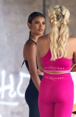 LOTTIE TOMLINSON on the Set of a Photoshoot in London 08/12/2020