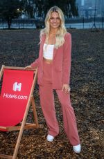 LOUISA JOHNSON at hotels.com Dream Screen Drive-in Cinema in London 08/19/2020