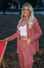 LOUISA JOHNSON at hotels.com Dream Screen Drive-in Cinema in London 08/19/2020