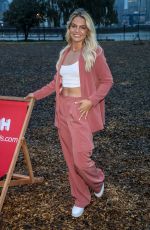 LOUISA JOHNSON at hotels.com Dream Screen Drive-in Cinema in London 08/19/2020
