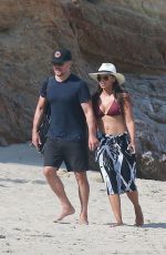 LUCIANA BARROSO and Matt Damon Out on the Beach in Malibu 08/18/2020