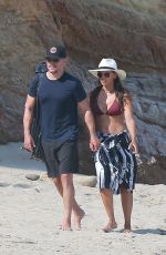LUCIANA BARROSO and Matt Damon Out on the Beach in Malibu 08/18/2020
