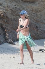 LUCIANA BARROSO and Matt Damon Out on the Beach in Malibu 08/18/2020