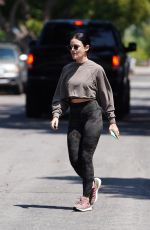 LUCY HALE Out and About in Studio City 08/04/2020