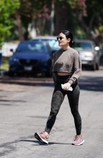 LUCY HALE Out and About in Studio City 08/04/2020