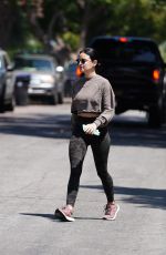 LUCY HALE Out and About in Studio City 08/04/2020