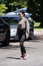 LUCY HALE Out and About in Studio City 08/04/2020