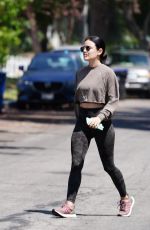 LUCY HALE Out and About in Studio City 08/04/2020