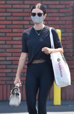 LUCY HALE Out and About in Studio City 08/19/2020