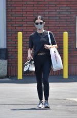 LUCY HALE Out and About in Studio City 08/19/2020