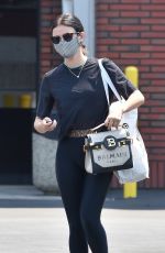 LUCY HALE Out and About in Studio City 08/19/2020