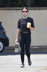 LUCY HALE Out and About in Studio City 08/19/2020