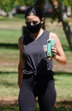 LUCY HALE Out at Valley Village Park in Studio City 08/03/2020