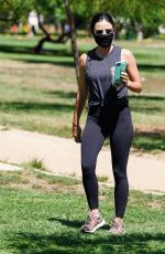 LUCY HALE Out at Valley Village Park in Studio City 08/03/2020