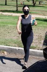 LUCY HALE Out at Valley Village Park in Studio City 08/03/2020