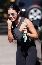 LUCY HALE Out at Valley Village Park in Studio City 08/03/2020