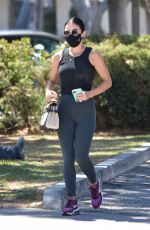 LUCY HALE Out for Coffee in Studio City 08/12/2020