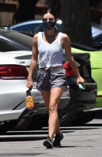 LUCY HALE Out Hiking in Studio City 08/01/2020