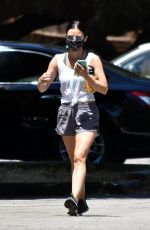 LUCY HALE Out Hiking in Studio City 08/01/2020