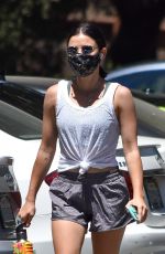 LUCY HALE Out Hiking in Studio City 08/01/2020