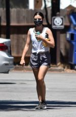 LUCY HALE Out Hiking in Studio City 08/01/2020