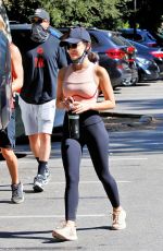 LUCY HALE Out Hiking in Studio City 08/05/2020