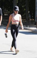 LUCY HALE Out Hiking in Studio City 08/05/2020