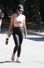 LUCY HALE Out Hiking in Studio City 08/05/2020