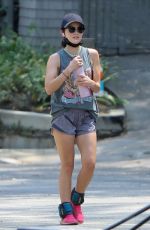 LUCY HALE Out Hiking in Studio City 08/20/2020