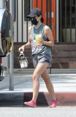LUCY HALE Out Hiking in Studio City 08/20/2020