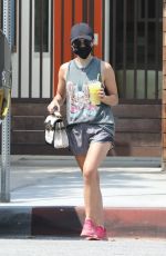 LUCY HALE Out Hiking in Studio City 08/20/2020